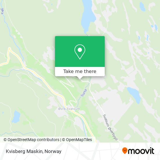 Kvisberg Maskin map