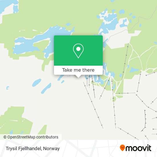 Trysil Fjellhandel map