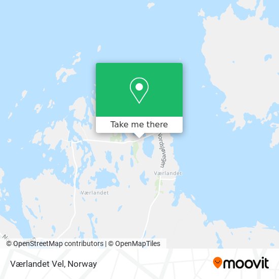 Værlandet Vel map