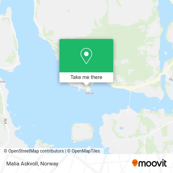 Malia Askvoll map