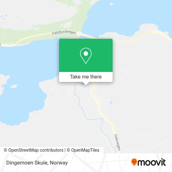 Dingemoen Skule map