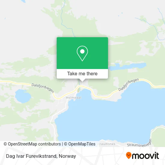 Dag Ivar Furevikstrand map