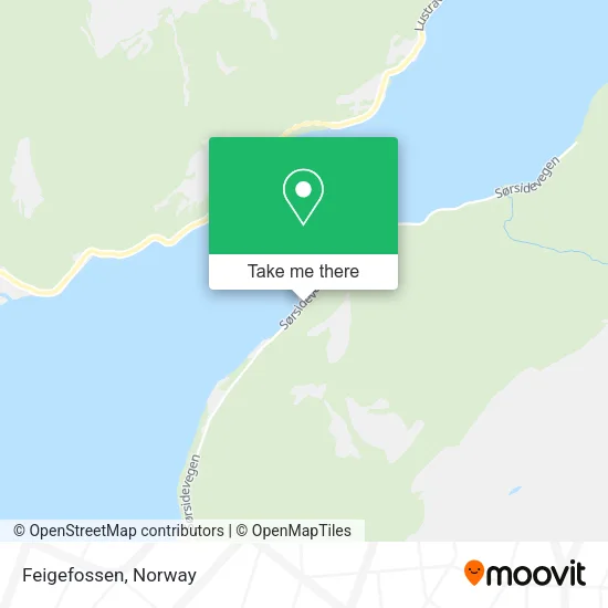 Feigefossen map