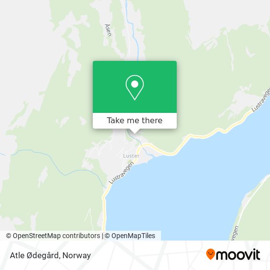 Atle Ødegård map
