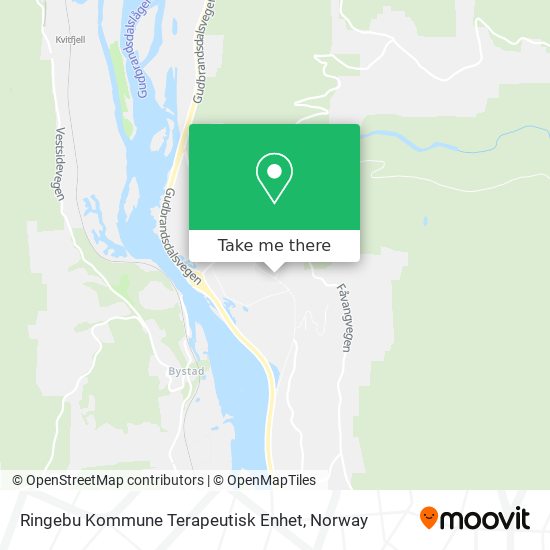 Ringebu Kommune Terapeutisk Enhet map