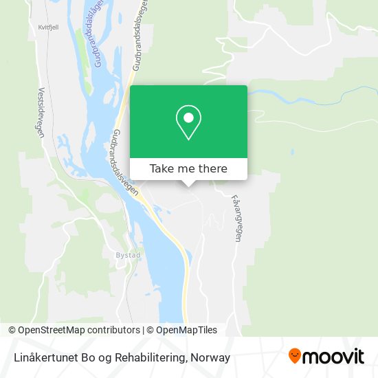 Linåkertunet Bo og Rehabilitering map