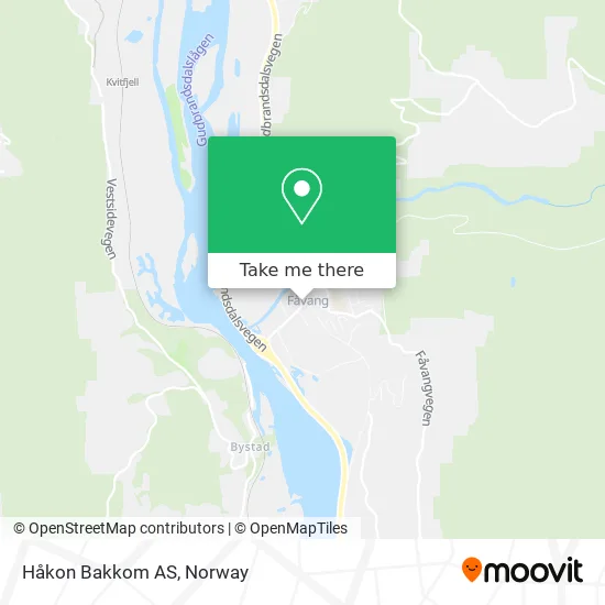 Håkon Bakkom AS map