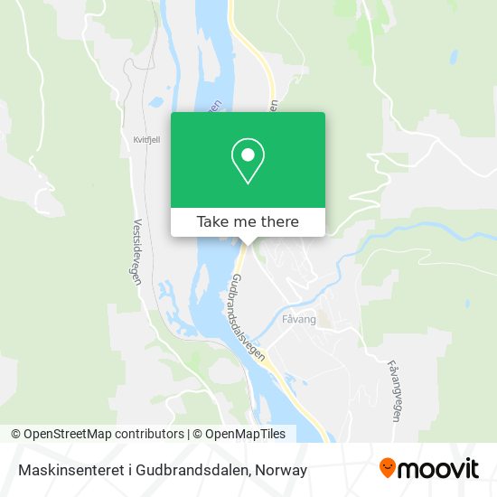 Maskinsenteret i Gudbrandsdalen map
