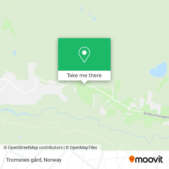 Tromsnes gård map