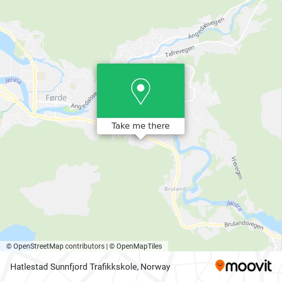 Hatlestad Sunnfjord Trafikkskole map