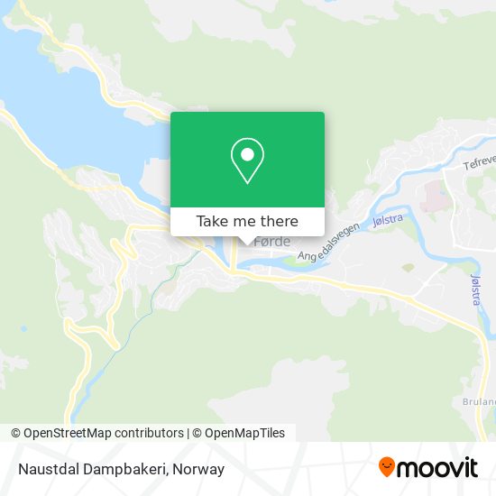 Naustdal Dampbakeri map