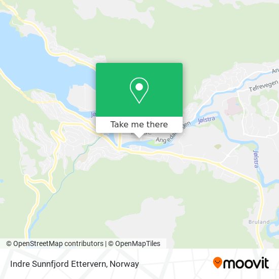 Indre Sunnfjord Ettervern map