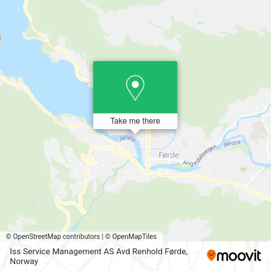 Iss Service Management AS Avd Renhold Førde map