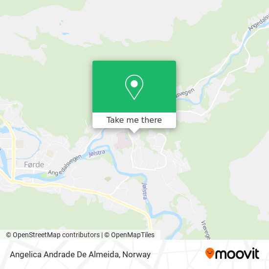 Angelica Andrade De Almeida map