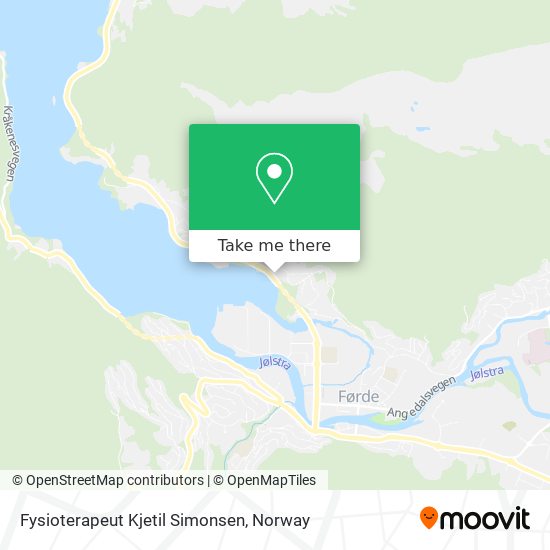 Fysioterapeut Kjetil Simonsen map