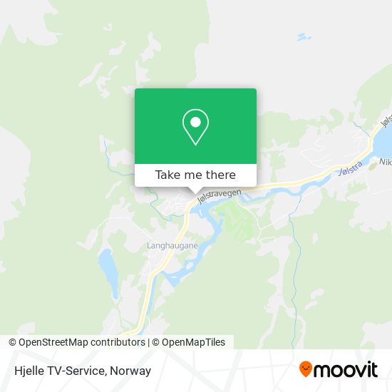 Hjelle TV-Service map
