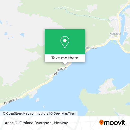 Anne G. Fimland Dvergsdal map