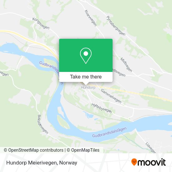 Hundorp Meierivegen map