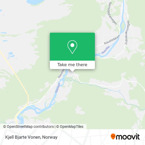 Kjell Bjarte Vonen map