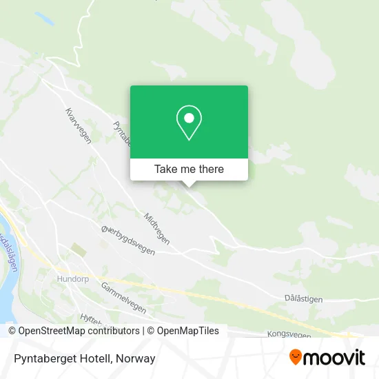 Pyntaberget Hotell map