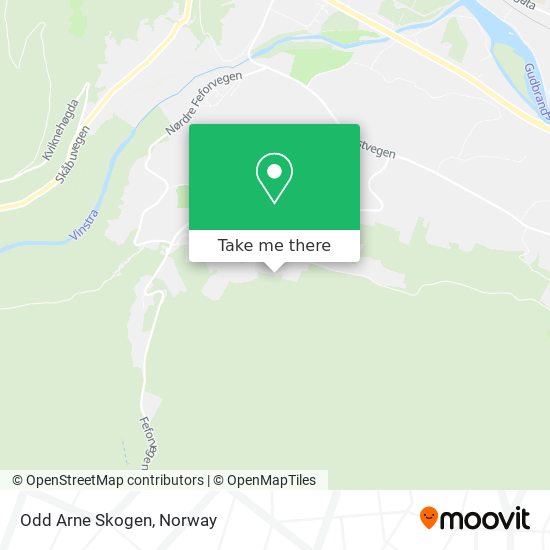 Odd Arne Skogen map