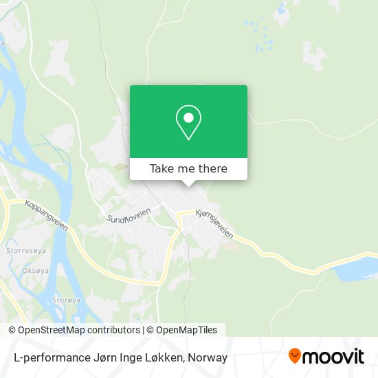 L-performance Jørn Inge Løkken map