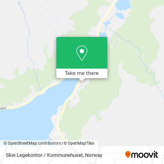 Skei Legekontor / Kommunehuset map