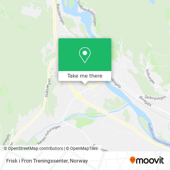 Frisk i Fron Treningssenter map
