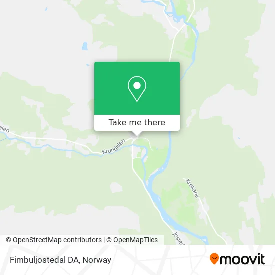 Fimbuljostedal DA map
