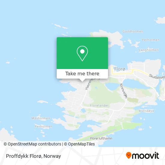 Proffdykk Florø map