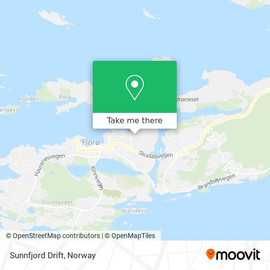 Sunnfjord Drift map