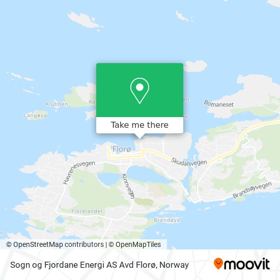 Sogn og Fjordane Energi AS Avd Florø map