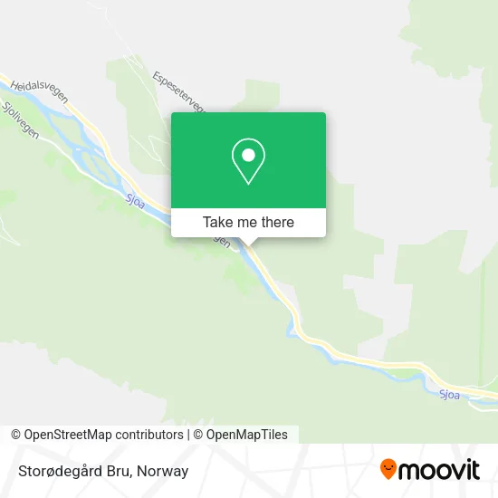 Storødegård Bru map