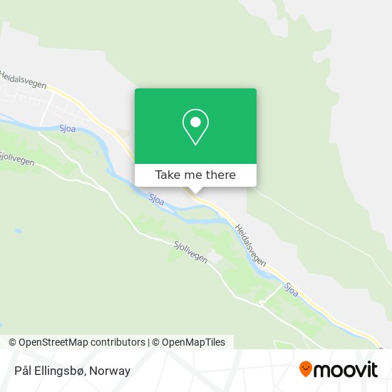 Pål Ellingsbø map