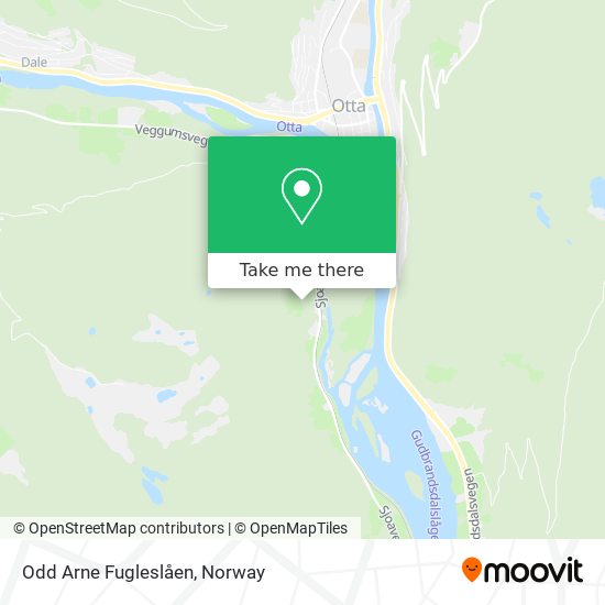 Odd Arne Fugleslåen map