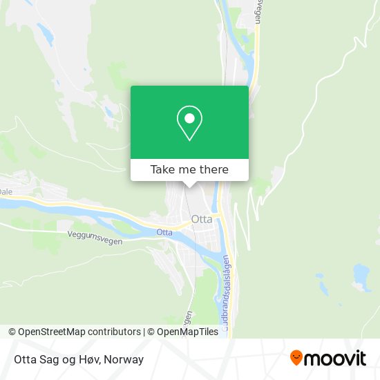 Otta Sag og Høv map