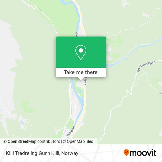Killi Tredreiing Gunn Killi map