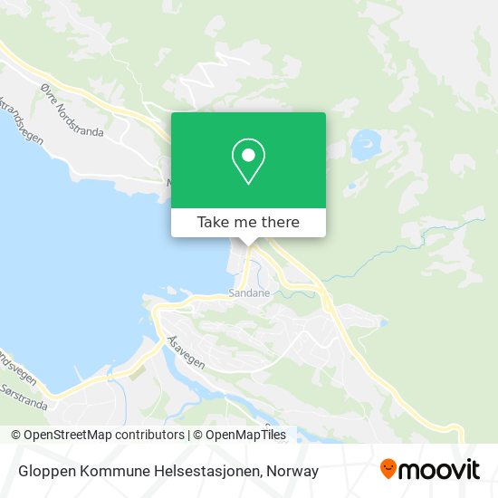 Gloppen Kommune Helsestasjonen map