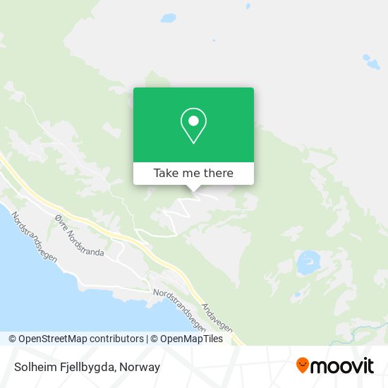 Solheim Fjellbygda map