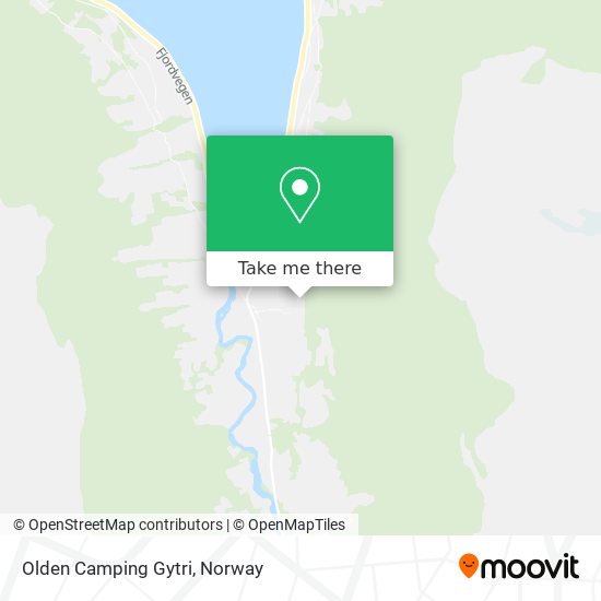 Olden Camping Gytri map