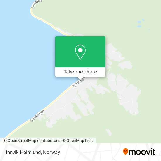 Innvik Heimlund map