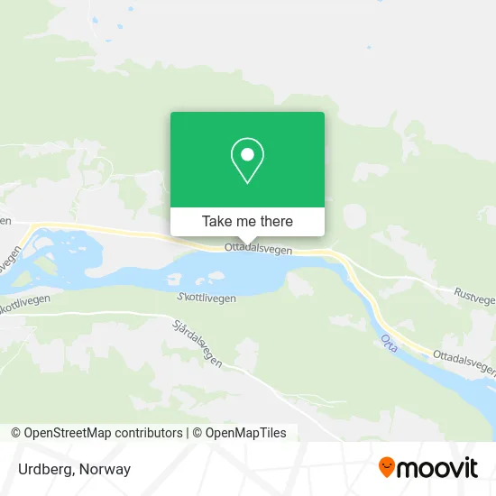 Urdberg map