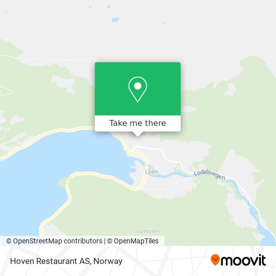 Hoven Restaurant AS map