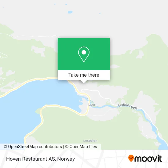 Hoven Restaurant AS map