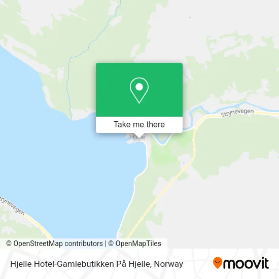 Hjelle Hotel-Gamlebutikken På Hjelle map