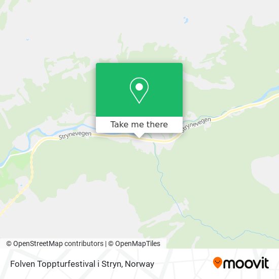 Folven Toppturfestival i Stryn map