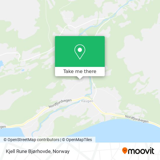 Kjell Rune Bjørhovde map