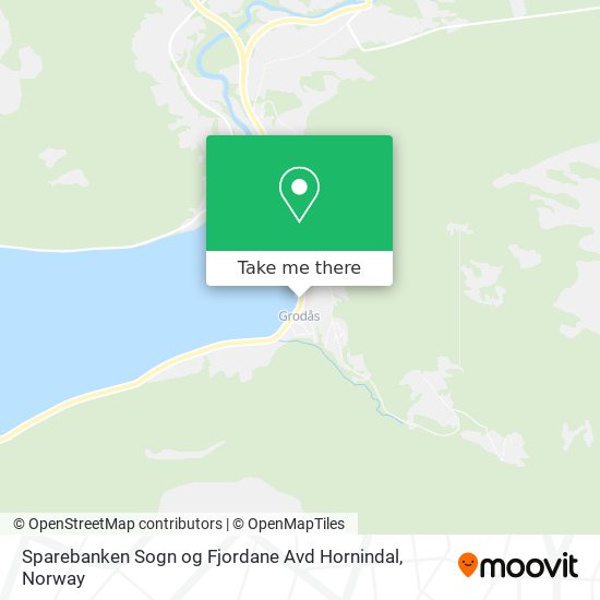 Sparebanken Sogn og Fjordane Avd Hornindal map