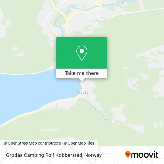 Grodås Camping Rolf Kobberstad map