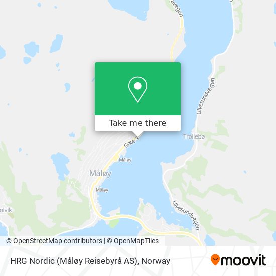 HRG Nordic (Måløy Reisebyrå AS) map